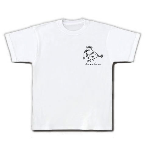 鳥(1)｜Tシャツ｜ホワイト
