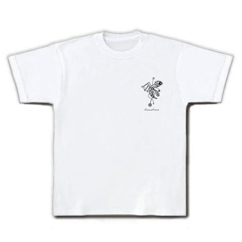 ヤモリ(3)｜Tシャツ｜ホワイト
