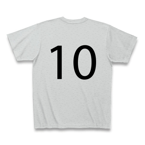 Number_10｜Tシャツ｜グレー