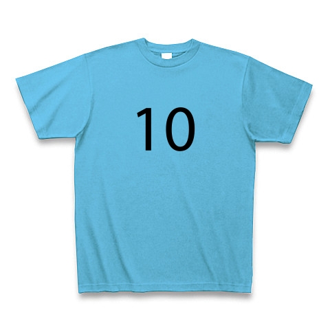 Number_10｜Tシャツ｜シーブルー
