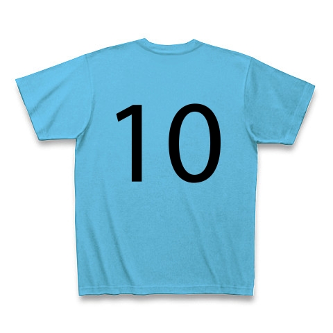 Number_10｜Tシャツ｜シーブルー