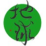 緑の地球、イラストと手書き文字、地球 緑の地球、イラストと手書き文字、地球