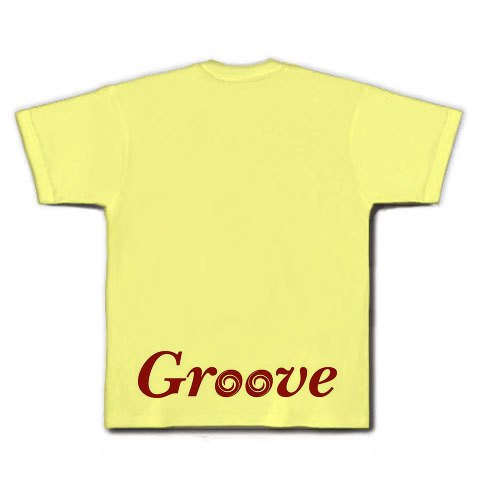 Groove-monty｜Tシャツ｜ライトイエロー