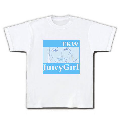 tkw blue2｜Tシャツ｜ホワイト