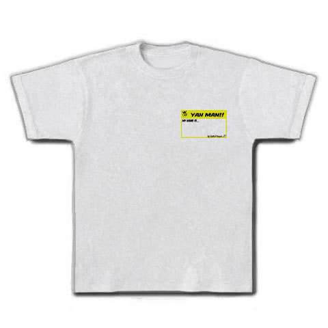 MY NAME IS...｜Tシャツ｜アッシュ