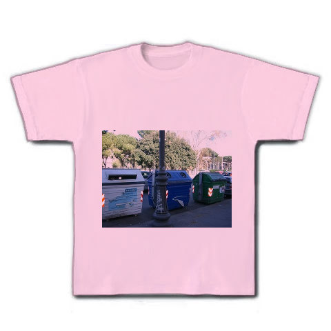 BIGゴミ箱｜Tシャツ｜ライトピンク