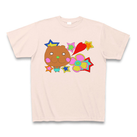Popo the bear｜Tシャツ｜ライトピンク