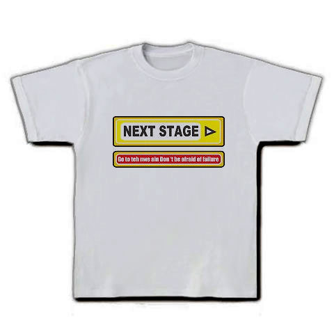 NEXT STAGE｜Tシャツ｜シルバーグレー
