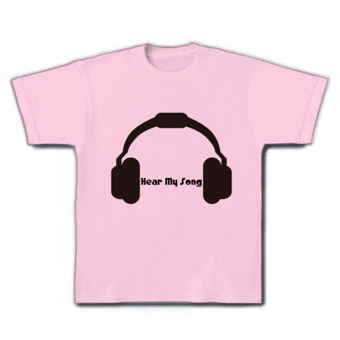 Hear_My_Song｜Tシャツ｜ライトピンク