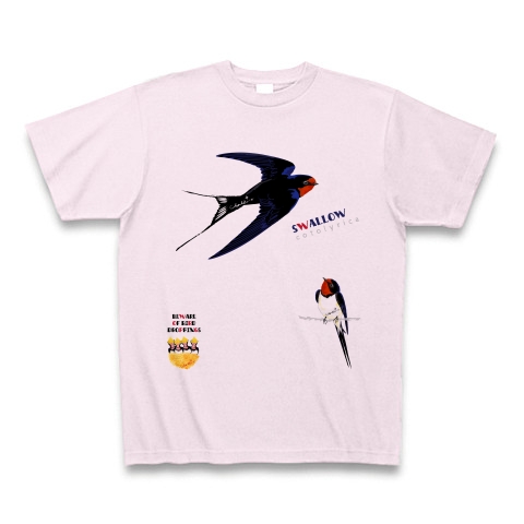Swallows 0539 ツバメは燕尾でスワロウテイル Tシャツ｜Tシャツ｜ピーチ