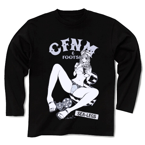 商品詳細 Cfnm エロカワ美脚 セーラー ガールズイラスト 長袖tシャツ Pure Color Print ブラック デザインtシャツ通販clubt 商品詳細 Cfnm エロカワ美脚 セーラー ガールズイラスト 長袖tシャツ Pure Color Print ブラック デザインtシャツ通販clubt