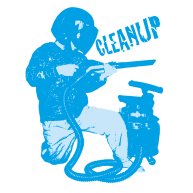 cleanup｜Tシャツ｜ホワイト