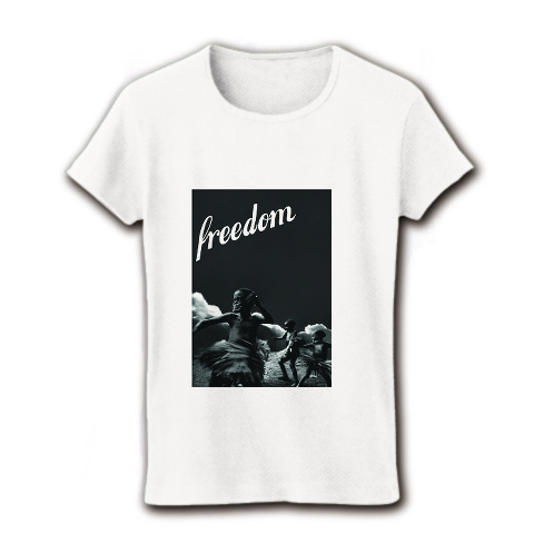 freedom｜レディースTシャツ｜ホワイト