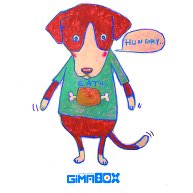 HUNGRY DOG｜Tシャツ｜アクア