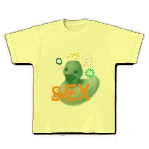 sexy duck｜Tシャツ｜ライトイエロー