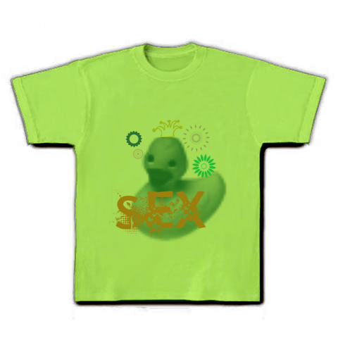 sexy duck｜Tシャツ｜ライム