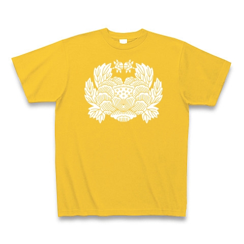 仙台牡丹｜Tシャツ Pure Color Print｜ゴールドイエロー
