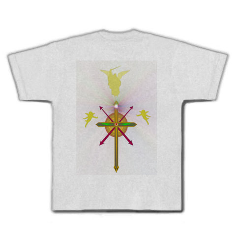 クロス 十字架 天使 後光 デザインの全アイテム デザインtシャツ通販clubt