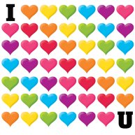 I love U (Infinity) Rainbow