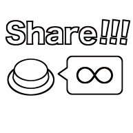 Share/Social Button(シェア/ソーシャルボタン): Share!!!