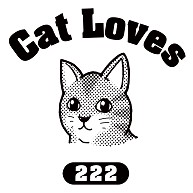 Cat loves 222 Black
