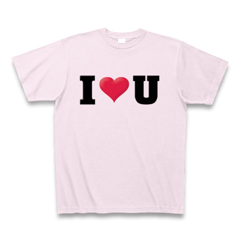 商品詳細 I Love You アイラブユー イラスト グッズ Tシャツ Tシャツ ピーチ デザインtシャツ通販clubt