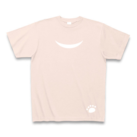 ツキノワグマ｜Tシャツ Pure Color Print｜ライトピンク
