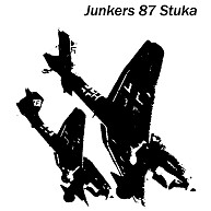 Junkers 87 Stuka ドイツ急降下爆撃機”スツーカ”｜長袖Tシャツ Pure Color Print｜デイジー