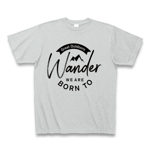 Wander｜Tシャツ｜グレー