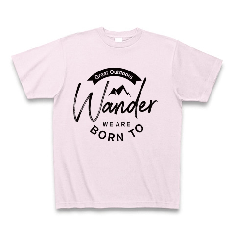 Wander｜Tシャツ｜ピーチ