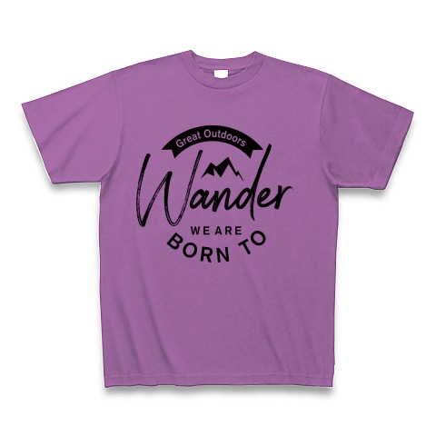 Wander｜Tシャツ｜ラベンダー