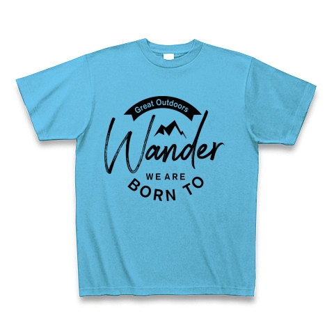 Wander｜Tシャツ｜シーブルー