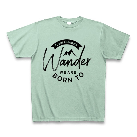 Wander｜Tシャツ｜アイスグリーン