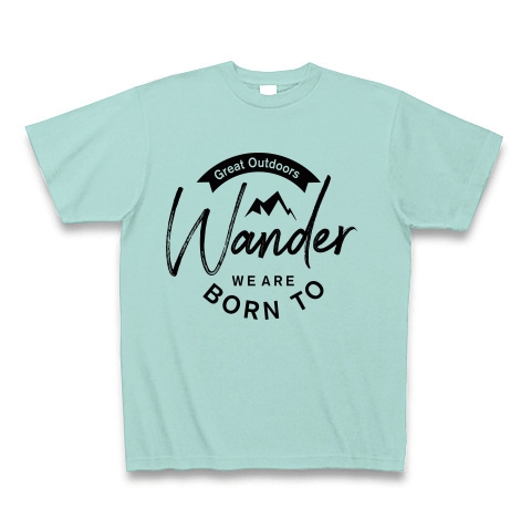 Wander｜Tシャツ｜アクア