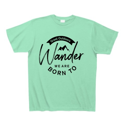 Wander｜Tシャツ｜ミントグリーン