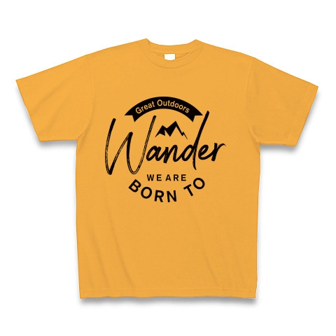 Wander｜Tシャツ｜コーラルオレンジ