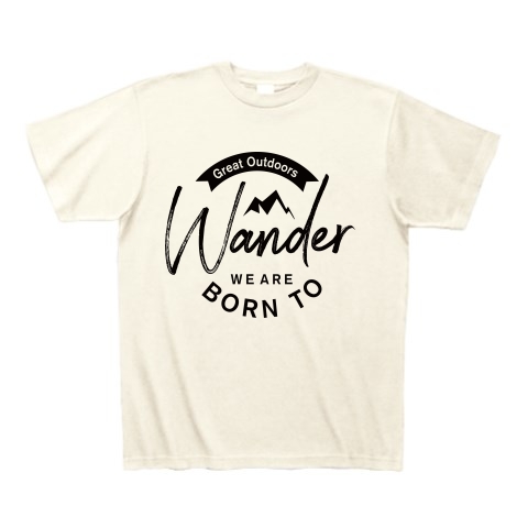 Wander｜Tシャツ｜アイボリー