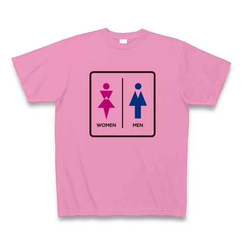 toilet｜Tシャツ Pure Color Print｜ピンク