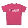 HELLS DEPT LOGO TYPE:A Tシャツ Pure Color Print(ホットピンク)