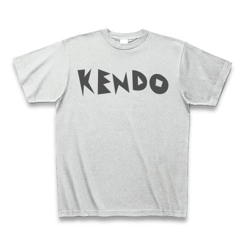 KENDO 「不動心」｜Tシャツ Pure Color Print｜アッシュ