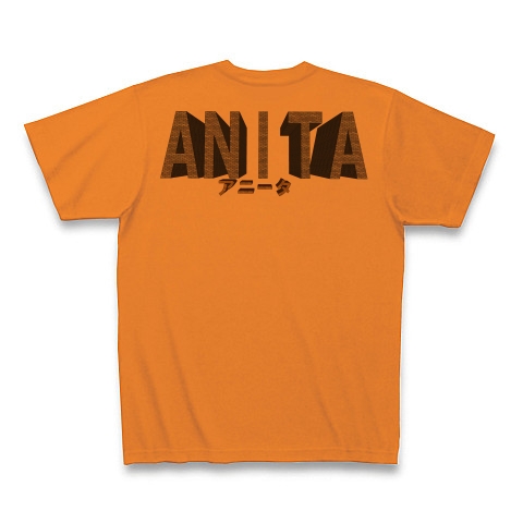 アニータ｜Tシャツ｜オレンジ