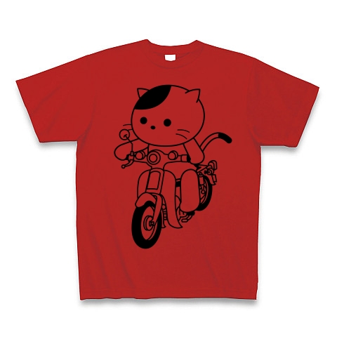 バイクに乗るねこ デザインの全アイテム デザインtシャツ通販clubt