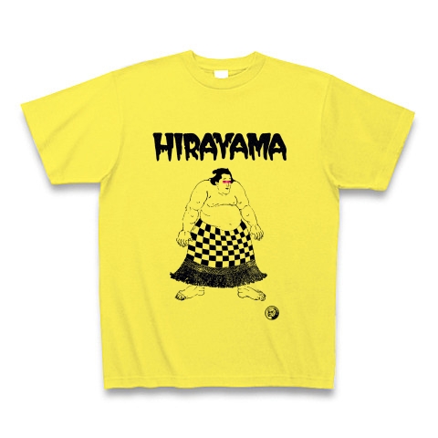 HIRAYAMA｜Tシャツ Pure Color Print｜イエロー
