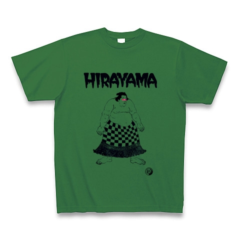 HIRAYAMA｜Tシャツ Pure Color Print｜グリーン
