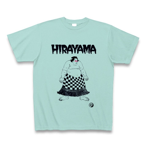 HIRAYAMA｜Tシャツ Pure Color Print｜アクア
