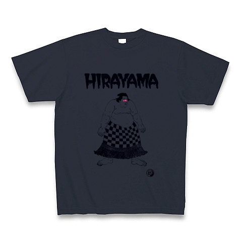 HIRAYAMA｜Tシャツ Pure Color Print｜デニム