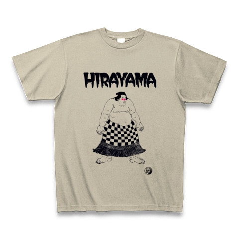 HIRAYAMA｜Tシャツ Pure Color Print｜シルバーグレー
