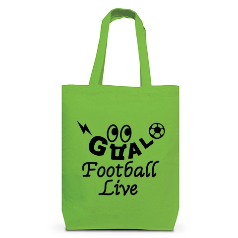 商品詳細 サッカー 目玉 Goal 黒 Football サッカーボール ゴール坊や キャラクター サッカー魂 サッカー部 サッカー応援 サッカー ファッション かわいい かっこいい 楽しい おもしろい トートバッグm ライム デザインtシャツ通販clubt