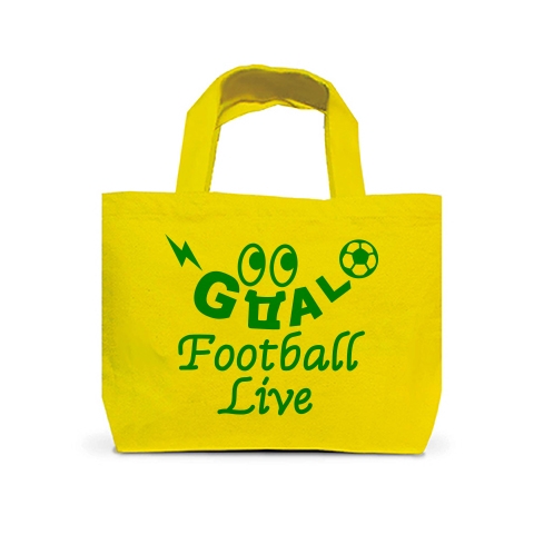 サッカー・GOAL・緑・FOOTBALL・サッカーボール・ゴール坊や・キャラクター・サッカー魂・サッカー部・サッカー応援・サッカーファッション・かわいい・かっこいい・おもしろい・楽しい｜トートバッグS｜デイジー