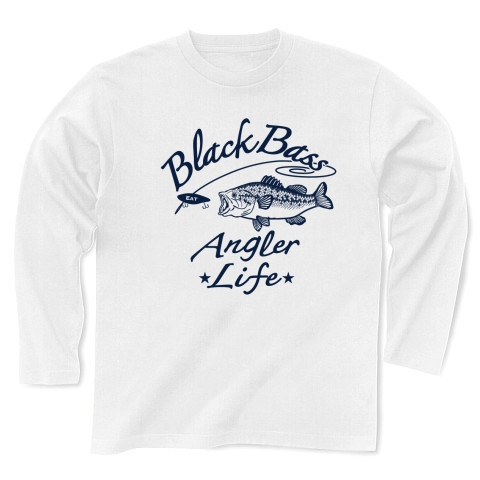 商品詳細 ブラックバス Black Bass 釣り人 Tシャツ デザイン